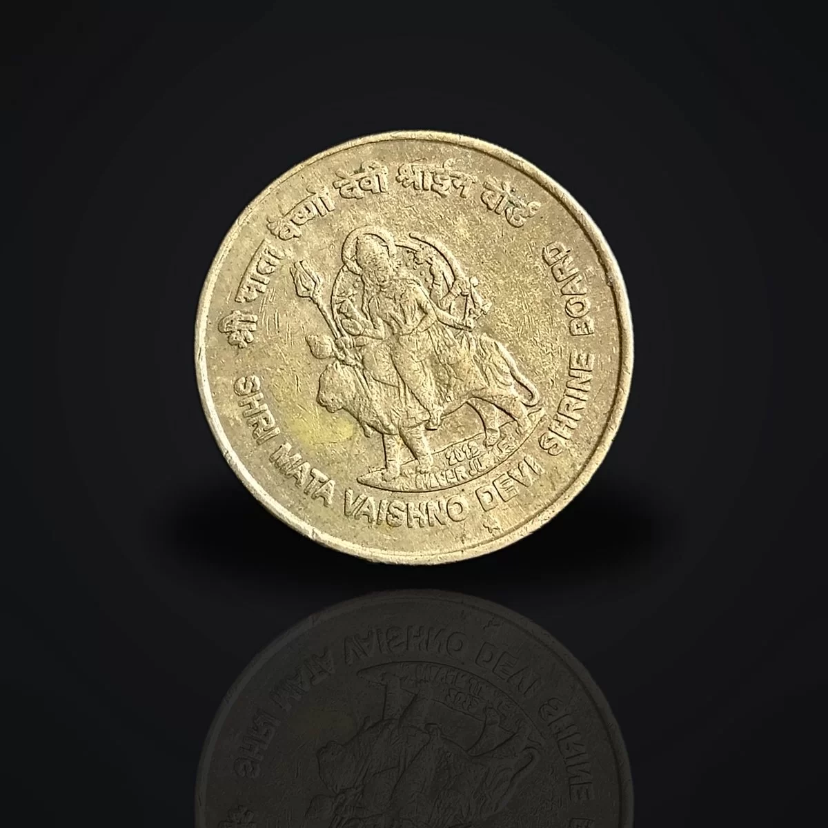 Buy 2012 ₹5 Shri Mata Vaishno Devi Shrine Board Coin Online — India | Indian Coins Collection
