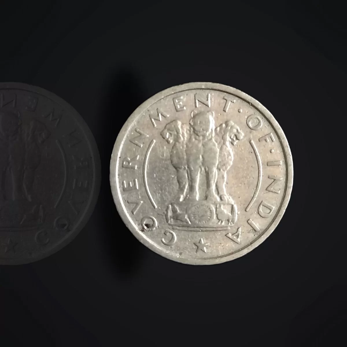 1964 Jawaharlal Nehru 1 Rupee Coin – Indian Commemorative Coin — image 2